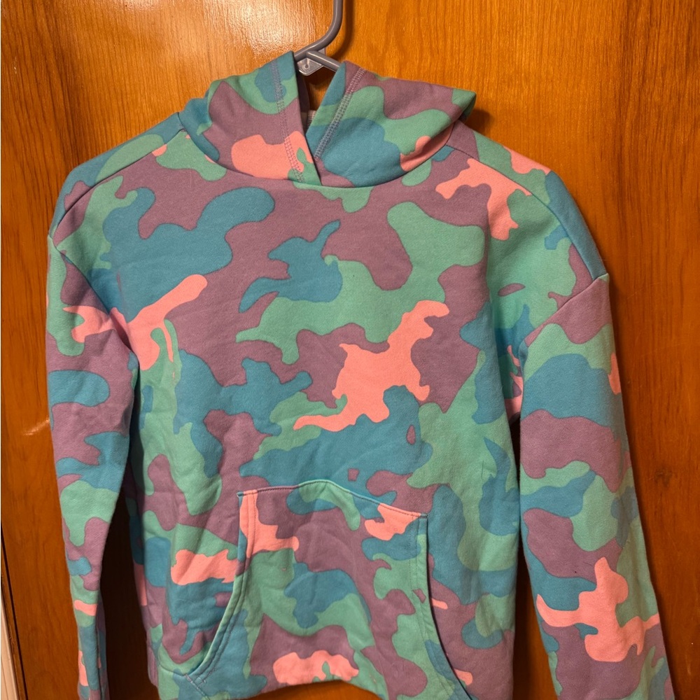 Tek Gear camo hoodie kids xl